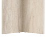 Hanah Home - Mesa de Comedor Travertino, 180x90x75 cm, Color Beige/Mármol, Tablero de Melamina, Capacidad 70 kg